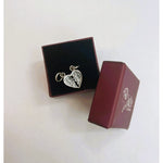 Pandantiv, Jolie Silver, Argint 925, Model Doua Jumatati Love, 1.1 g, 1.5 x 1.5 cm