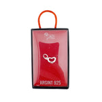 Pandantiv din Argint 925, Jolie Silver, pentru Dama, Model Inima, 0.6 g, 2 x 1 cm, Argintiu