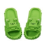 Papuci Casual pentru Adolescenti, Flippy, Model Unisex de Forma Pixel, Rezistenti Usori si Moi din Spuma EVA