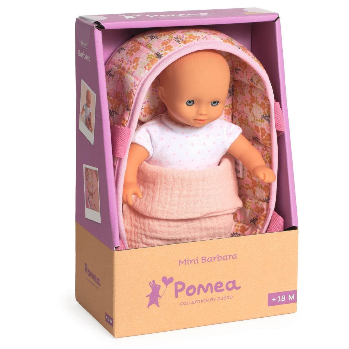 Papusa Barbara cu cosulet, Djeco