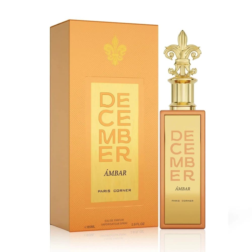 Paris Corner, December Ambar, Apă de parfum, Unisex, 100 ml