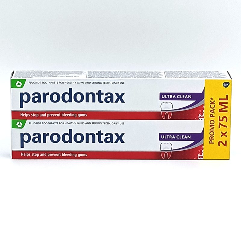 Pasta de Dinti, Parodontax Pachet, 2 X 75 ml Ultra Clean
