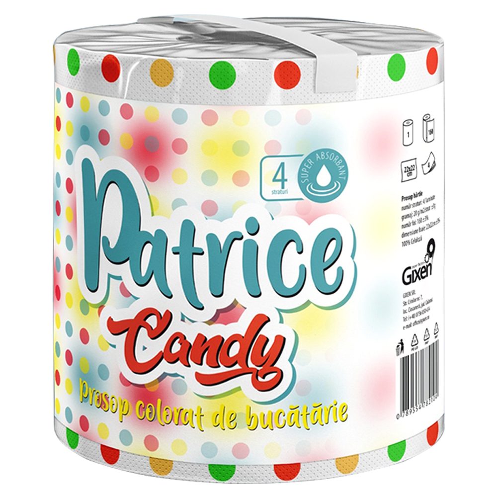 Prosop de Bucatarie, PATRICE, Candy Color, 4 Straturi