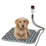 Patura electrica pentru animale de companie cu tub anti-muscatura, perna pentru caini, 45 x 45 cm, 28 W, 9 trepte de