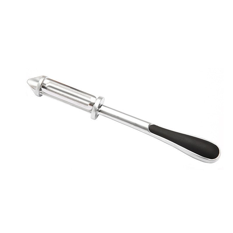 Peeler 2in1 pentru Legume si Fructe, Flippy, Multifunctional, cu 2 Lame de Curatati si Feliat, Varf Ascutit pentru
