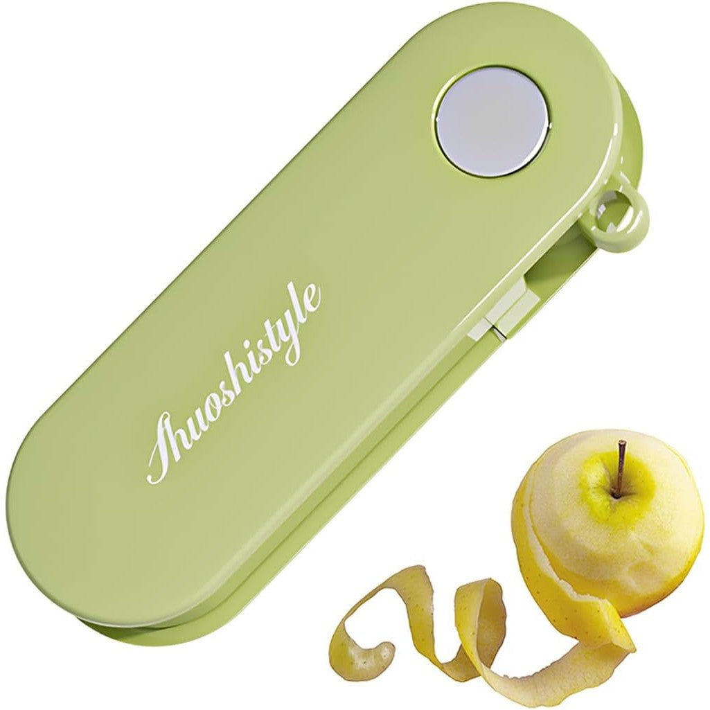 Peeler pentru Legume si Fructe, Flippy, 3.6 x 9.1 cm, Multifunctional, Curatator Pliabil, din ABS si Otel Inoxidabil,