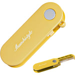 Peeler pentru Legume si Fructe, Flippy, 3.6 x 9.1 cm, Multifunctional, Curatator Pliabil, din ABS si Otel Inoxidabil,