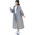 Pelerina de Ploaie, Flippy, pentru Adulti 150-180 cm, din EVA, Impermeabila, Rezistenta la Vant, Inchidere cu Capse,