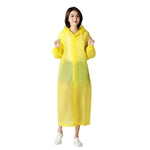 Pelerina de Ploaie, Flippy, pentru Adulti 150-180 cm, din EVA, Impermeabila, Rezistenta la Vant, Inchidere cu Capse,