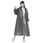 Pelerina de Ploaie, Flippy, pentru Adulti 150-180 cm, din EVA, Impermeabila, Rezistenta la Vant, Inchidere cu Capse,