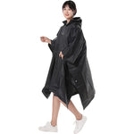 Pelerina de Ploaie, Flippy, pentru Adulti, EVA, Tip Poncho, Impermeabila, Rezistenta la Vant, Capse Laterale, 160 g,