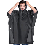 Pelerina de Ploaie, Flippy, pentru Adulti, EVA, Tip Poncho, Impermeabila, Rezistenta la Vant, Capse Laterale, 160 g,