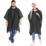 Pelerina de Ploaie, Flippy, pentru Adulti, EVA, Tip Poncho, Impermeabila, Rezistenta la Vant, Capse Laterale, 160 g,
