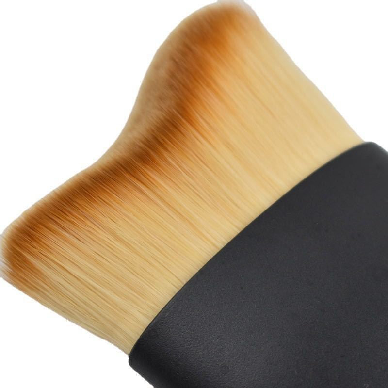 Pensula Multifunctionala, Flippy, Pentru Machiaj sau Indepartat Praful din Masina, Par Sintetic, cu Capac de Protectie,