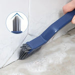 Perie 3in1 de Curatat Podele si Rosturi, Flippy, Lungime Maner 28 cm, Peri din PP, Otel si Plastic, Cleste pentru Scame
