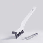 Perie 3in1 de Curatat Podele si Rosturi, Flippy, Lungime Maner 28 cm, Peri din PP, Otel si Plastic, Cleste pentru Scame
