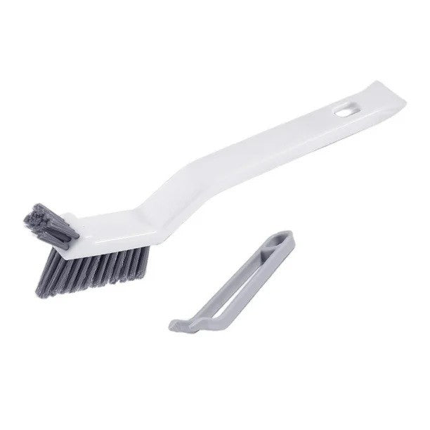 Perie 3in1 de Curatat Podele si Rosturi, Flippy, Lungime Maner 28 cm, Peri din PP, Otel si Plastic, Cleste pentru Scame