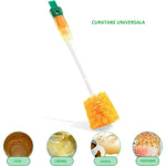 Perie 5 in 1 de Curatat Pahare, Cani, Sticle, Flippy, cu Maner Lung, Accesorii pentru Spalarea Paielor si Capacelor,