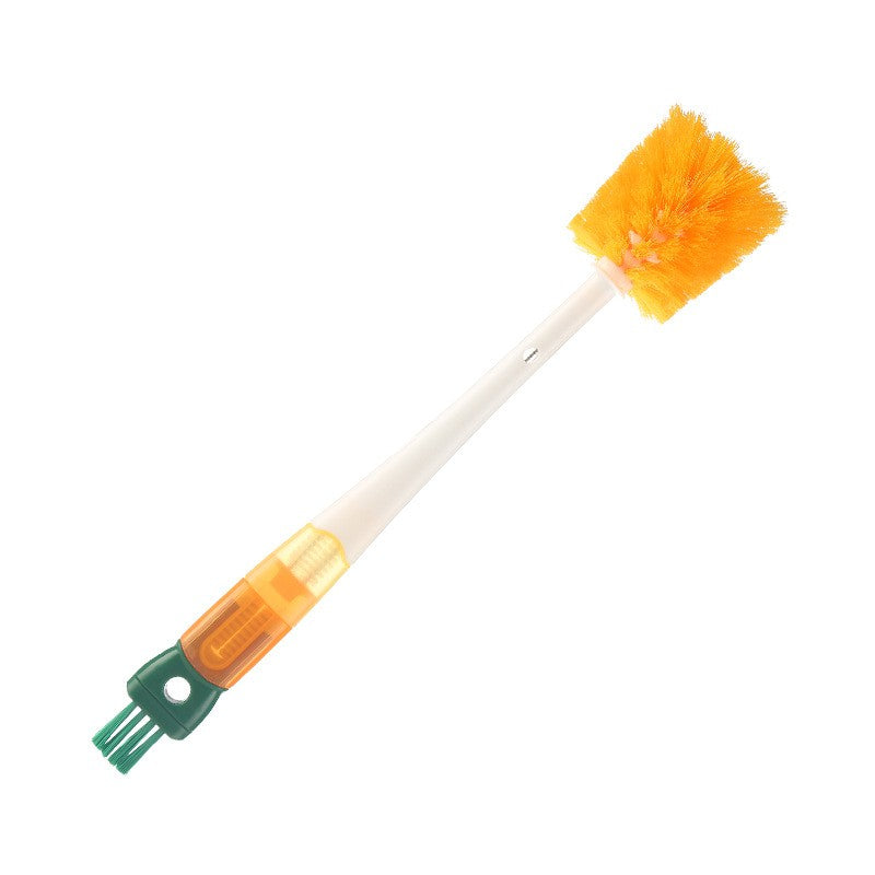 Perie 5 in 1 de Curatat Pahare, Cani, Sticle, Flippy, cu Maner Lung, Accesorii pentru Spalarea Paielor si Capacelor,