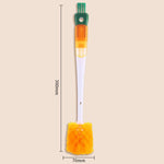 Perie 5 in 1 de Curatat Pahare, Cani, Sticle, Flippy, cu Maner Lung, Accesorii pentru Spalarea Paielor si Capacelor,