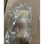 Perie de Curatat Vase si Alimente, Flippy, din Lemn de Bambus, 8 x 5 cm, Perie din Sisal, Maro