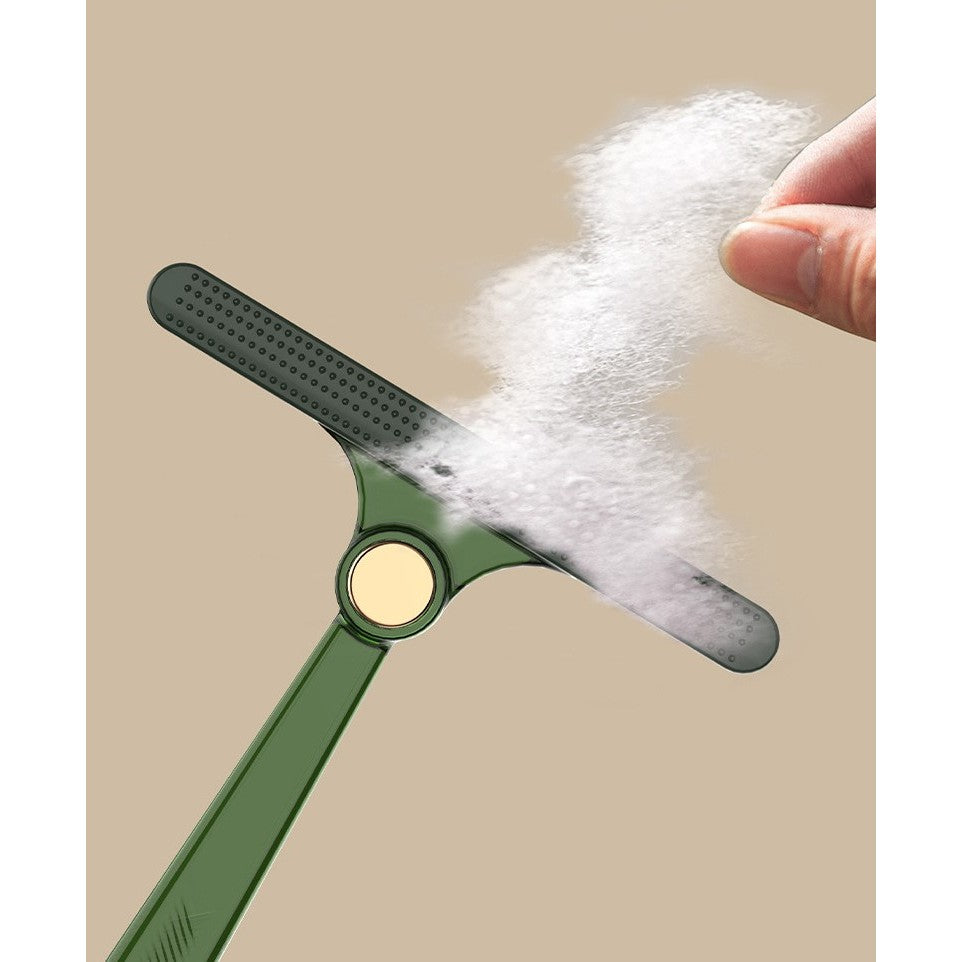 Perie de Indepartare a Scamelor, Flippy, pentru Haine si Par de Animale, cu Doua Fete, Manual, Multifunctional, 12x14.5