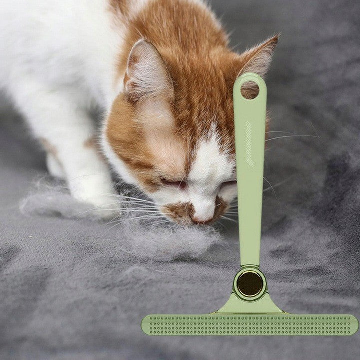 Perie de Indepartare a Scamelor, Flippy, pentru Haine si Par de Animale, cu Doua Fete, Manual, Multifunctional, 12x14.5