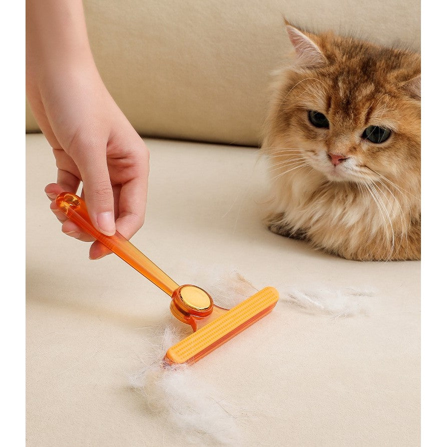 Perie de Indepartare a Scamelor, Flippy, pentru Haine si Par de Animale, cu Doua Fete, Manual, Multifunctional, 12x14.5
