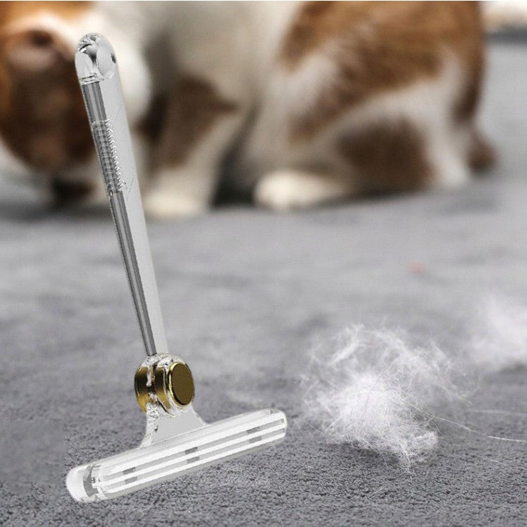 Perie de Indepartare a Scamelor, Flippy, pentru Haine si Par de Animale, cu Doua Fete, Manual, Multifunctional, 12x14.5