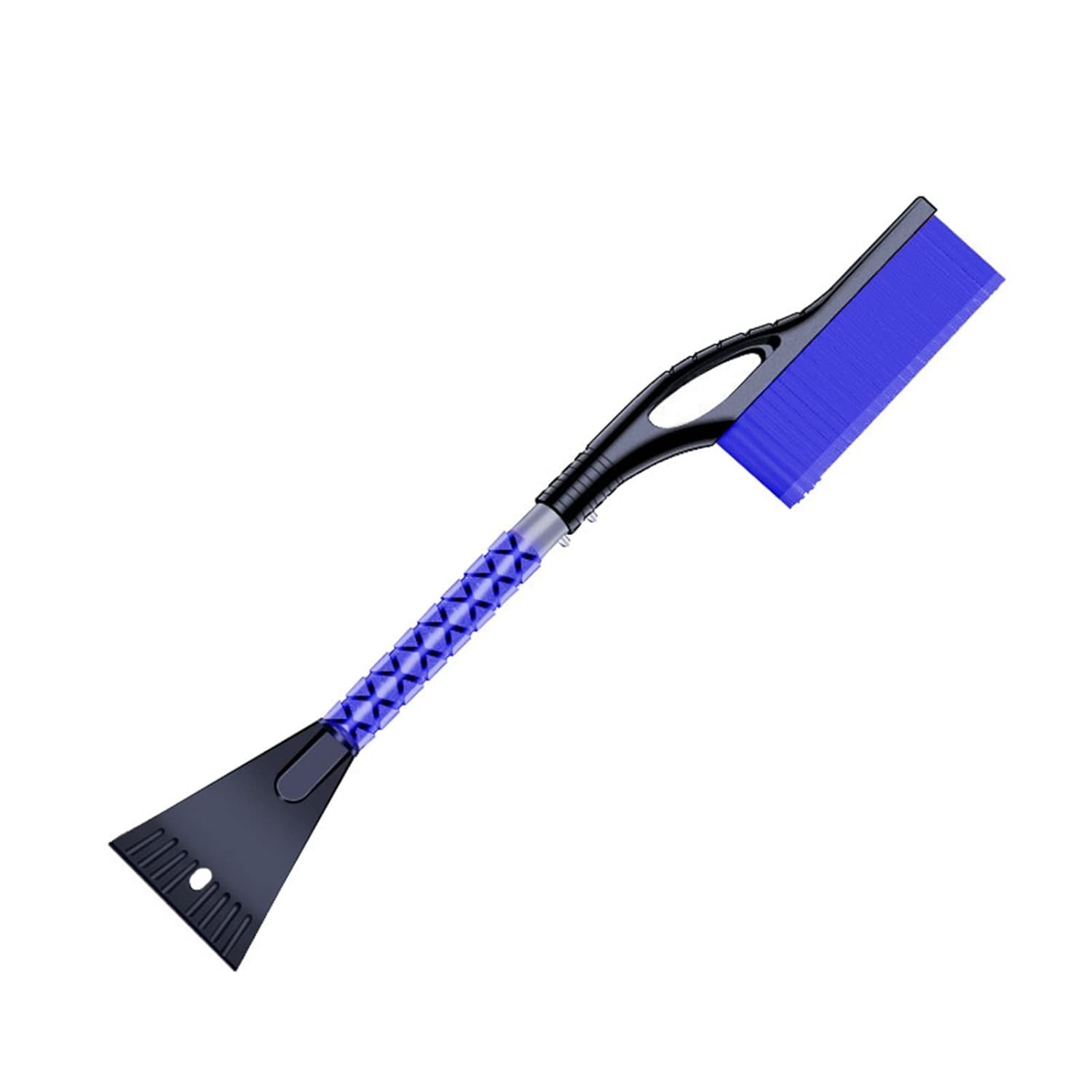 Perie de Zapada cu Racleta pentru Masina, Flippy, Multifunctionala, Demontabila, cu Maner Antiderapant, Aluminiu,