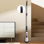 Perie Electrica de Curatare, Flippy, pentru Gresie, Baie, Bucatarie, 25x20x9.5 cm, cu 6 Capete, Maner Extensibil