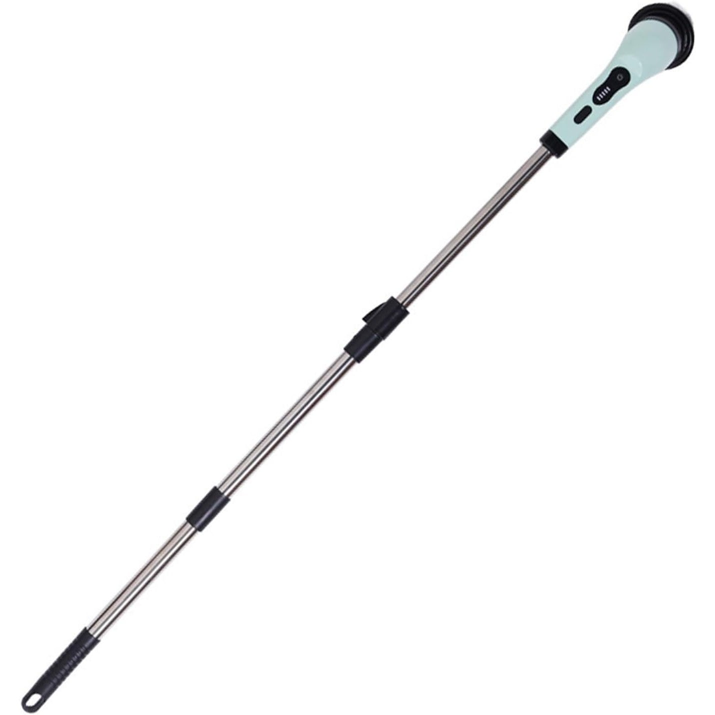 Perie Electrica de Curatare, Flippy, pentru Gresie, Baie, Bucatarie, 25x20x9.5 cm, cu 6 Capete, Maner Extensibil