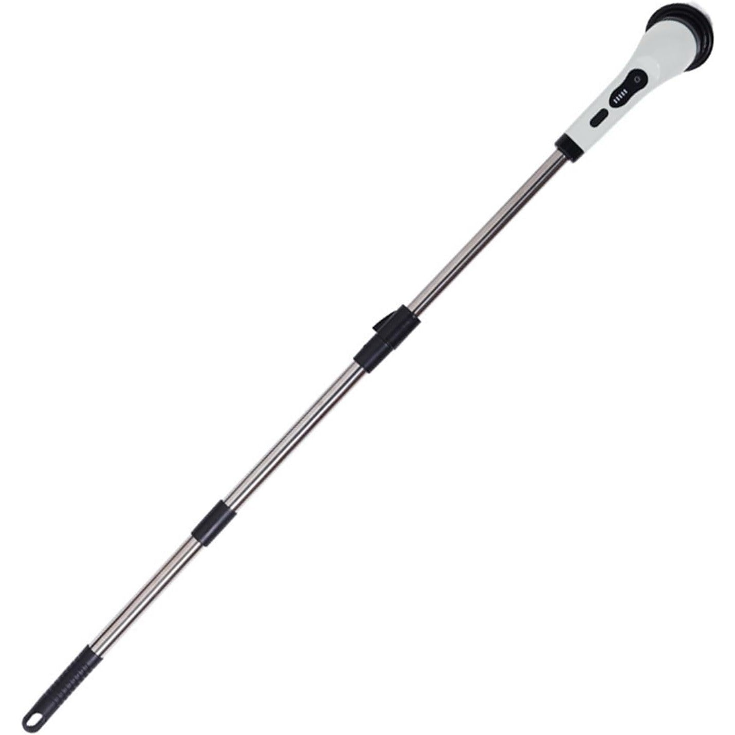 Perie Electrica de Curatare, Flippy, pentru Gresie, Baie, Bucatarie, 25x20x9.5 cm, cu 6 Capete, Maner Extensibil