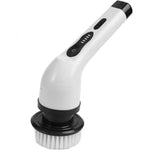Perie Electrica de Curatare, Flippy, pentru Gresie, Baie, Bucatarie, 25x20x9.5 cm, cu 9 Capete, Maner Extensibil