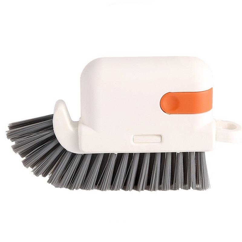 Perie Multifunctionala 3 in 1 de Curatare, Flippy, pentru Bucatarie, Vesela, Geamuri, Cap Detasabil, 9x15x2.5 cm,