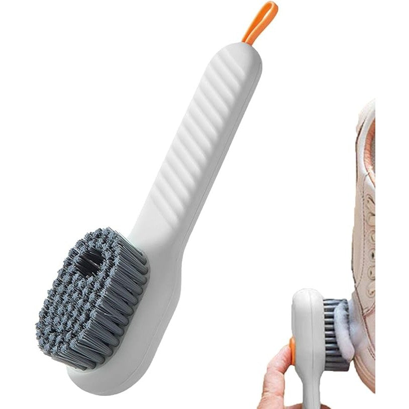 Perie pentru Curatare Incaltaminte cu Recipient pentru Detergent, Flippy, Perie Multifunctionala pentru Incaltaminte si