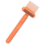 Perie pentru Curatarea Parului, Flippy, din Plastic, 16 x 5 cm, Portocaliu