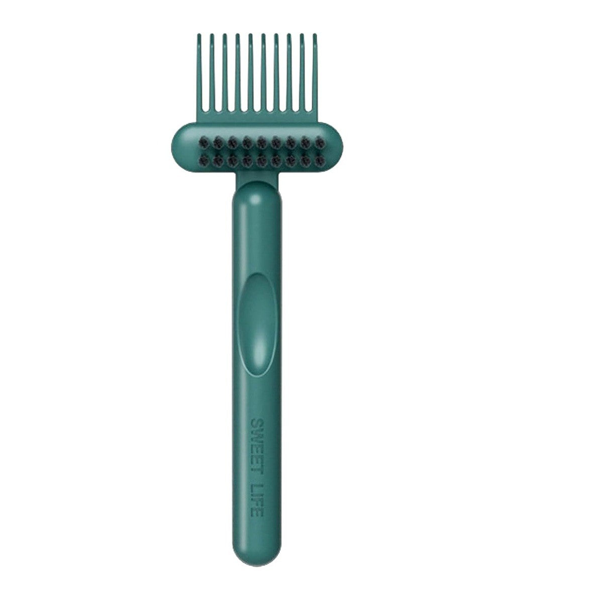 Perie pentru Curatarea Parului, Flippy, din Plastic, 16 x 5 cm, Verde