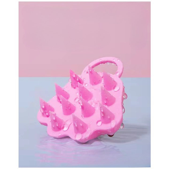 Perie pentru Masajul Scalpului, Perie pentru Sampon, Labuță de Pisică, Dimensiune 7x8 cm, Curatarea si Mentinerea