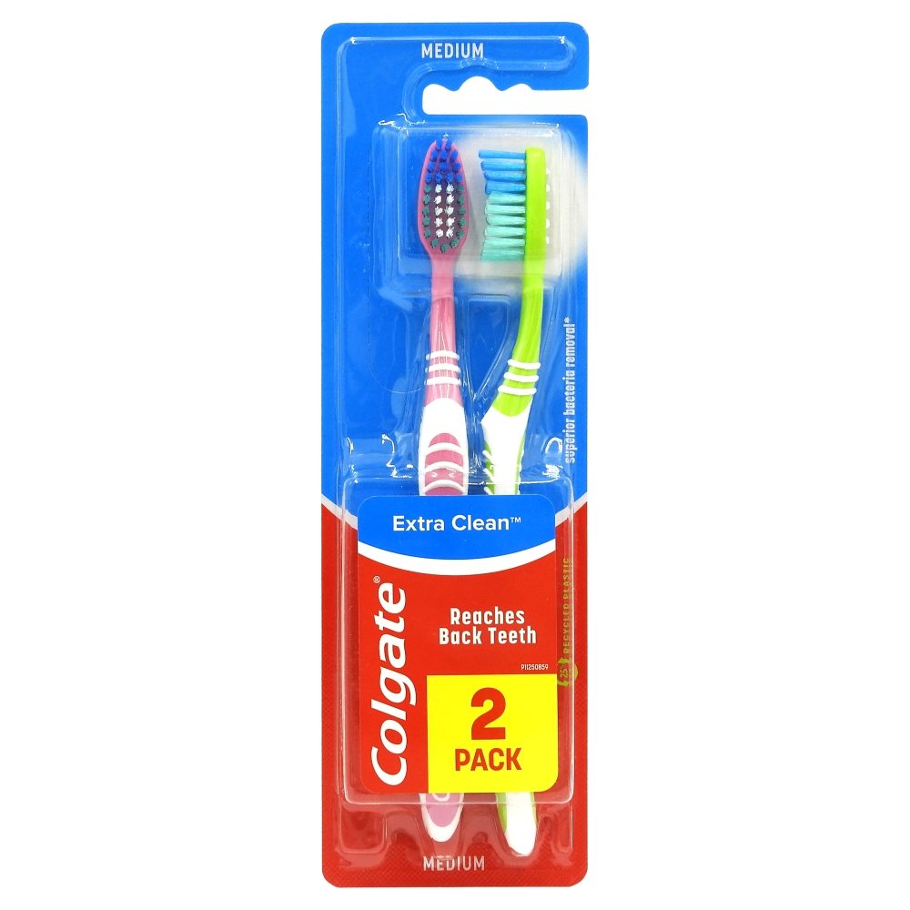 Periuta de Dinti, Colgate, Extra Clean 2 buc