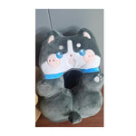 Perna din Spuma, Flippy, pentru Birou, Calatorii, Model Husky, Lavabila, Umplutura de Bumbac, Spatiu Cap in Forma de 8,