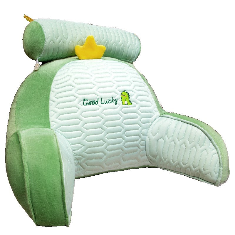 Perna Multifunctionala, Flippy, Spatar pentru Pat, Protectie Lombara, Marime Medie, 60 x 40 cm, din Latex, Model