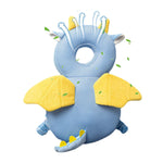 Perna tip Rucsac pentru Protectia Capului, Flippy, Tetiera tip Dragon, pentru Bebelusi, Design tip Plasa, 33x6x19 cm,