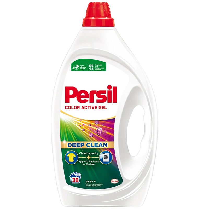Detergent Lichid pentru Rufe, PERSIL, Deep Clean Active, 1.26 L, 28 Spalari