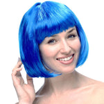 Peruca Cosplay, Flippy, Tunsoare Bob cu Breton, pentru Carnaval, Halloween, Petreceri Tematice, din PET, Marime