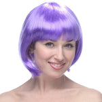 Peruca Cosplay, Flippy, Tunsoare Bob cu Breton, pentru Carnaval, Halloween, Petreceri Tematice, din PET, Marime