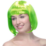 Peruca Cosplay, Flippy, Tunsoare Bob cu Breton, pentru Carnaval, Halloween, Petreceri Tematice, din PET, Marime