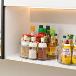 Suport Rotativ pentru Condimente, Flippy, Multifunctional, Rotund, 360 de Grade, pentru Bucatarie, Plastic,