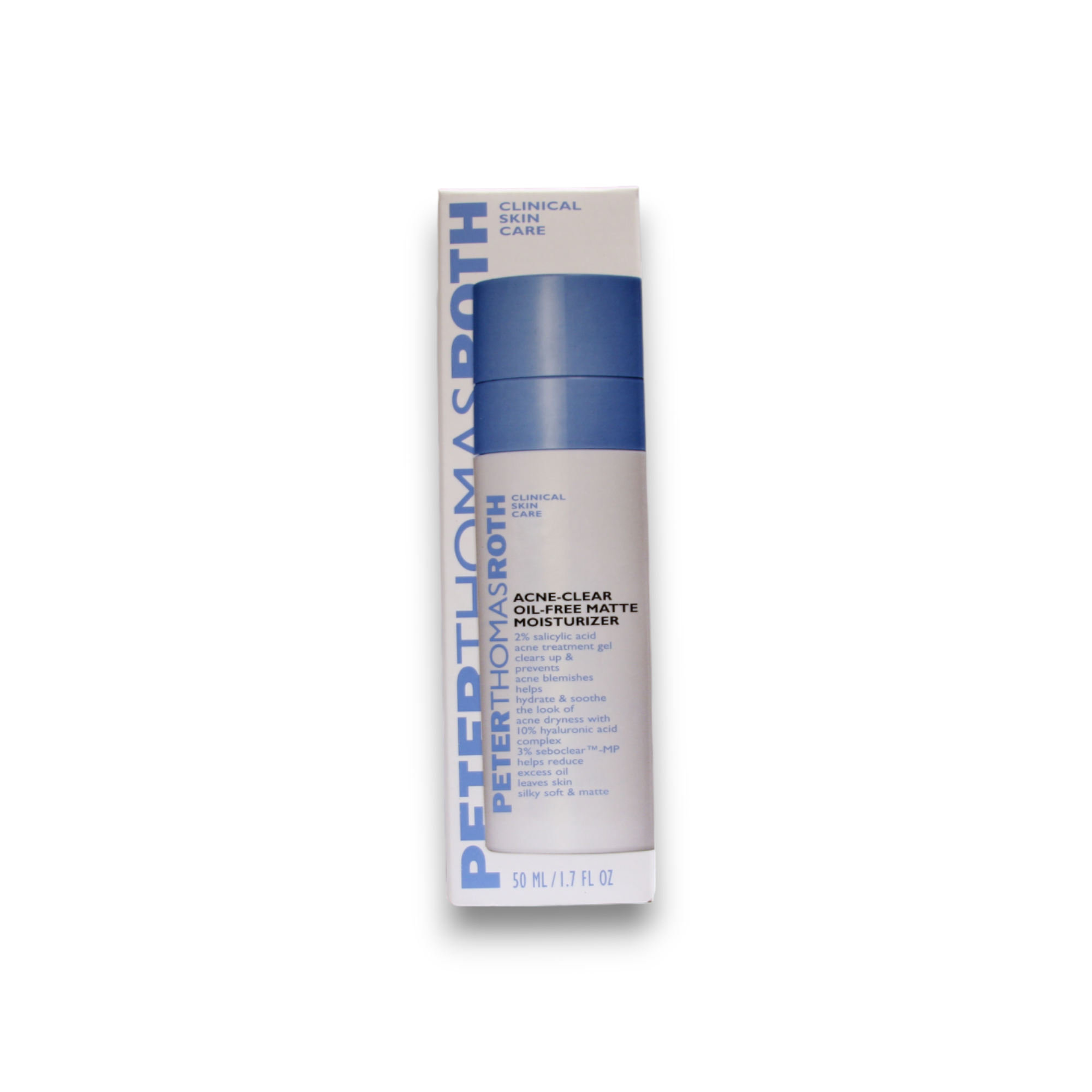 Peter Thomas Roth, Acne-Clear, Fără ulei, Hidratant și reparator, Gel, Pentru față, 50 ml - Olmarkt