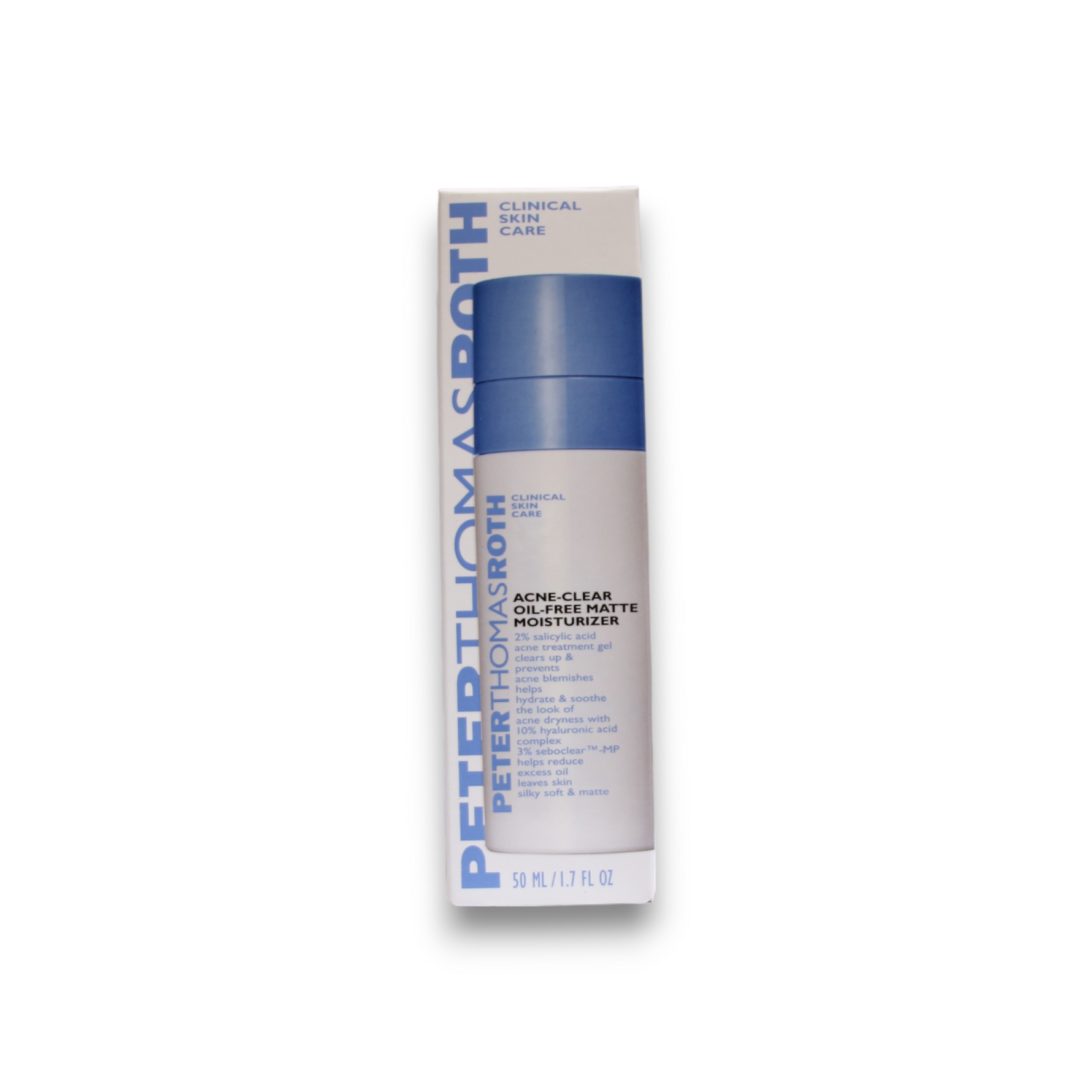 Peter Thomas Roth, Acne-Clear, Fără ulei, Hidratant și reparator, Gel, Pentru față, 50 ml - Olmarkt